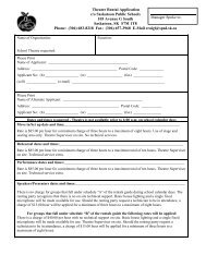 Theatre Rental Application Form - Saskatoon Public Schools