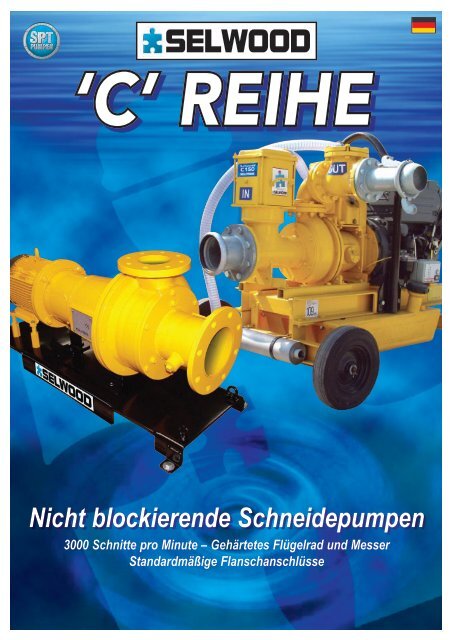 Nicht blockierende Schneidepumpen - SPT Pumpen