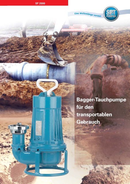 ORIGIN SPT Baggerpumpe pm - SPT Pumpen