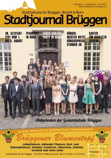 Stadtjournal Brüggen Juli 2014