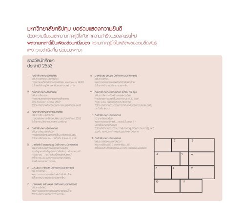 à¸à¸µà¸à¸²à¸£à¸¨à¸¶à¸à¸©à¸² 2556 - à¸¡à¸«à¸²à¸§à¸´à¸à¸¢à¸²à¸¥à¸±à¸¢à¸¨à¸£à¸µà¸à¸à¸¸à¸¡