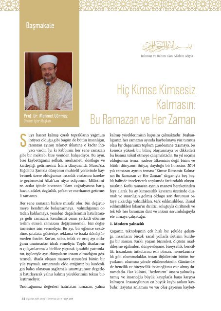 Diyanet Dergisi