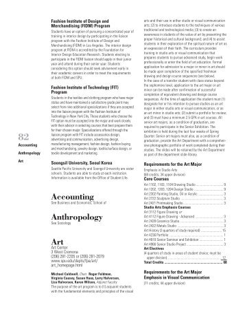 Accounting Anthropology Art - Seattle Pacific University