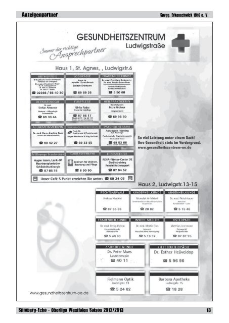 Stimberg-Echo Westfalia Herne - SpVgg Erkenschwick