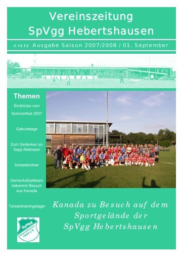 1. Ausgabe Saison 2007_2008 Printfassung - SpVgg Hebertshausen