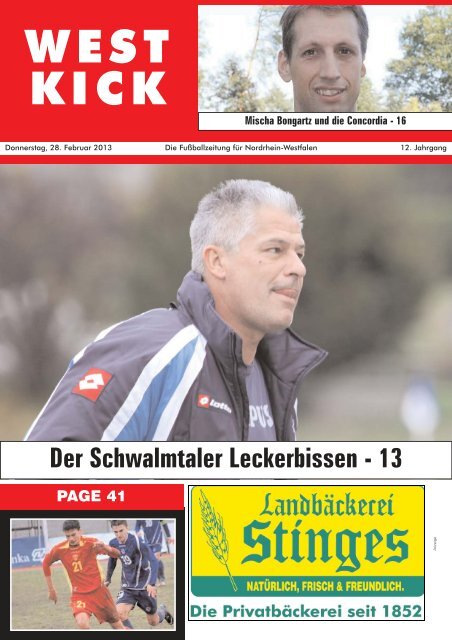 WEST KICK - Spvg Wesseling-Urfeld 19/46 eV