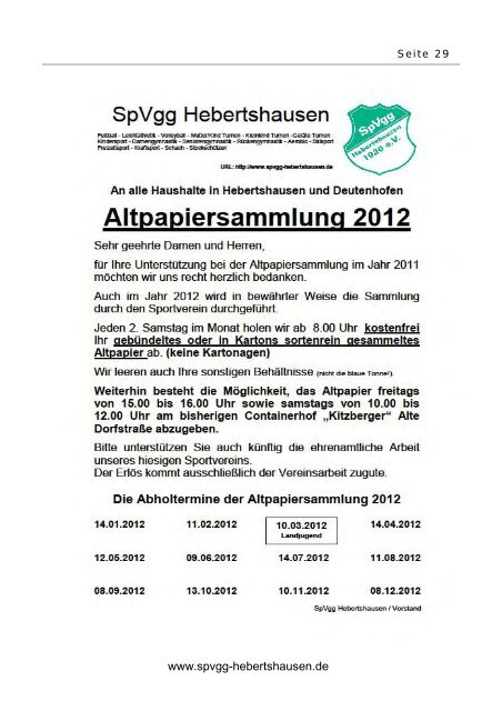 Ausgabe 4 - SpVgg Hebertshausen