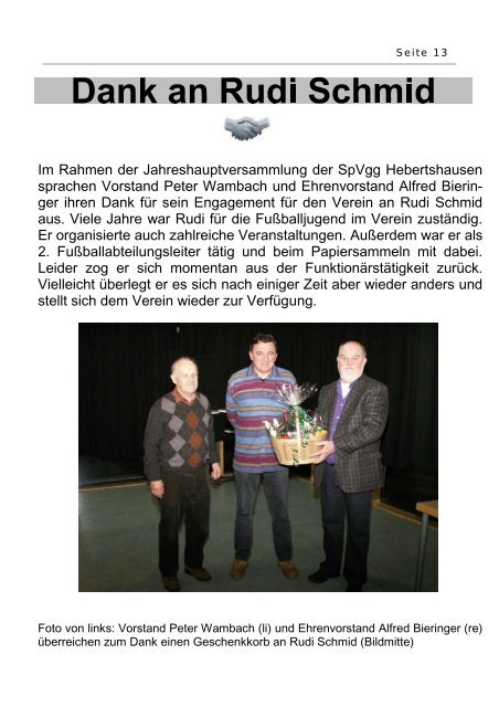 11. Ausgabe Saison 2008_2009 Printfassung - SpVgg Hebertshausen