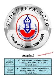 Ausgabe 2 - Spvgg Cochem