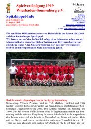 08.08.2013 - bei der SPVGG 1919 Sonnenberg