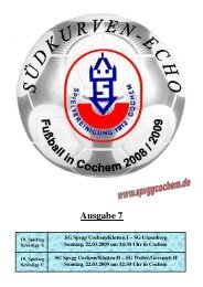 Ausgabe 7 - Spvgg Cochem