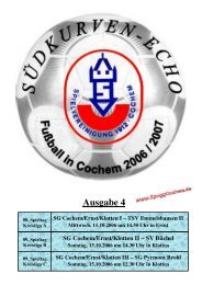 Ausgabe 4 - Spvgg Cochem