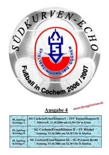 Ausgabe 4 - Spvgg Cochem