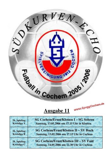 Ausgabe 11 - Spvgg Cochem