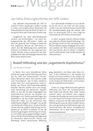 150 Jahre: Rudolf Hilferding und der „organisierte Kapitalismus” - Spw