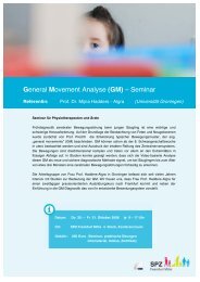General Movement Analyse (GM) â Seminar - (SPZ) Frankfurt Mitte