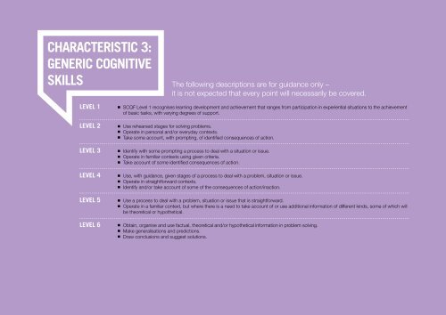 Revised SCQF Level Descriptors - Scottish Credit and Qualifications ...