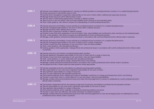 Revised SCQF Level Descriptors - Scottish Credit and Qualifications ...