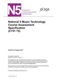 National 5 Music Technology Course Assessment Specification ...