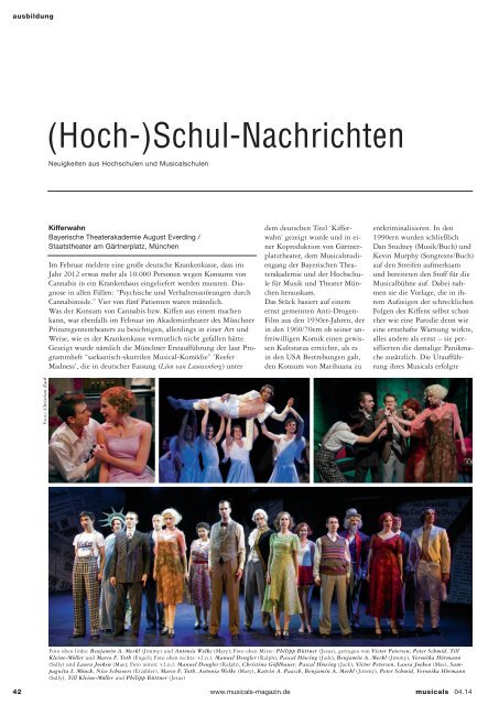 musicals – Das Musicalmagazin