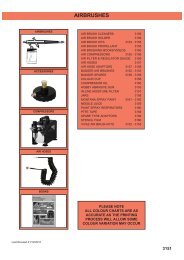 AIRBRUSHES - Squires Model and Craft Tools