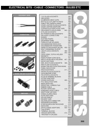electrical bits - cable - connectors - Squires Model and Craft Tools