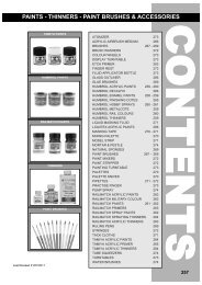 paint brushes & accessories - Squires Model and Craft Tools