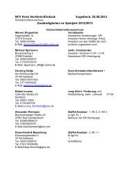 NFV Kreis Northeim/Einbeck Vogelbeck, 02.08.2012 ...