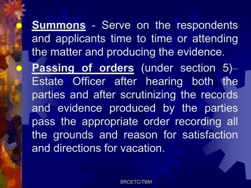 PUBLIC PREMISES (Eviction of unauthorized occupants) Act 1971