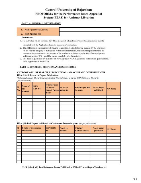 API Form (Assistant Librarian) on temporary basis - Central 