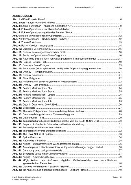 methodische und technische Grundlagen Vorlesung / 266.772 ...