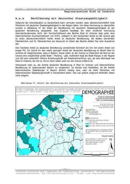 Endbericht - Fachbereich Stadt- und Regionalforschung ...