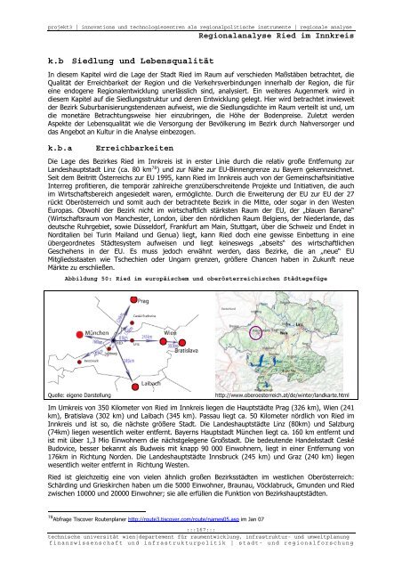 Endbericht - Fachbereich Stadt- und Regionalforschung ...