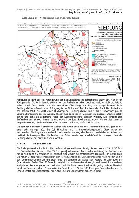 Endbericht - Fachbereich Stadt- und Regionalforschung ...