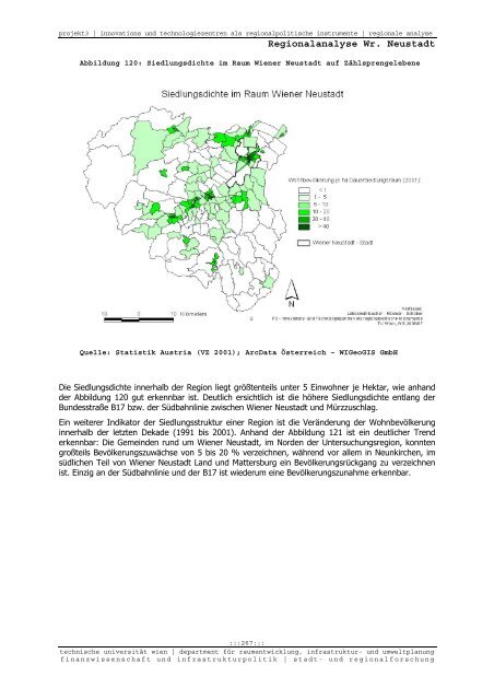 Endbericht - Fachbereich Stadt- und Regionalforschung ...