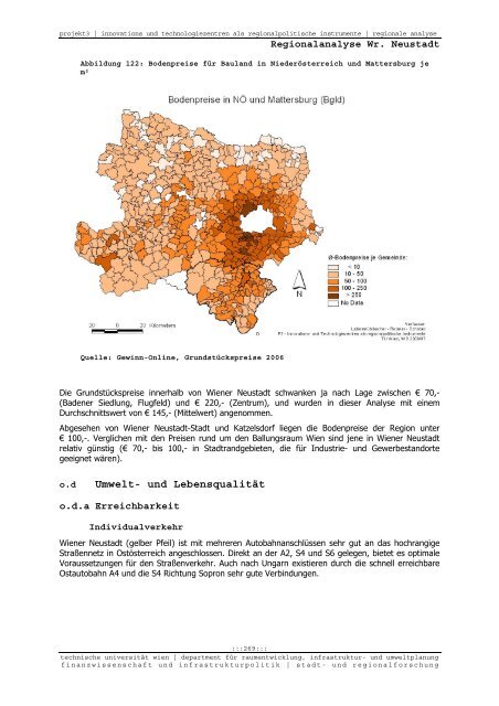 Endbericht - Fachbereich Stadt- und Regionalforschung ...