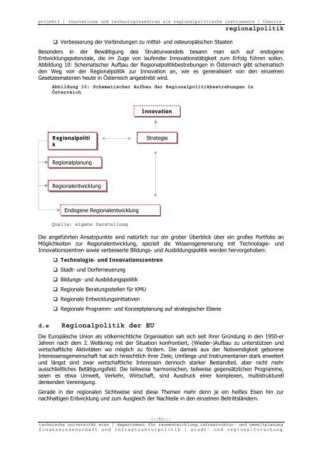 Endbericht - Fachbereich Stadt- und Regionalforschung ...