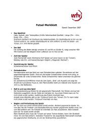 Merkblatt Futsal 1