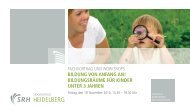 bildung von anfang an! bildungsrÃ¤ume fÃ¼r kinder unter 3 jahren