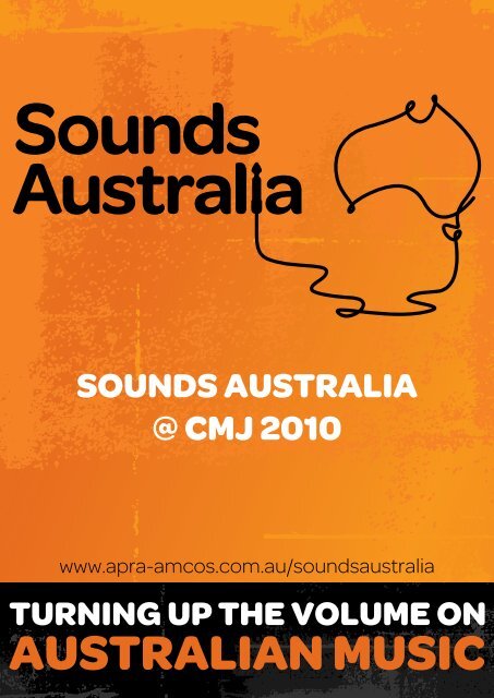SOUNDS AUSTRALIA @ CMJ 2010 - APRA
