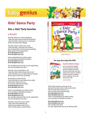 Kids' Dance Party - Baby Genius