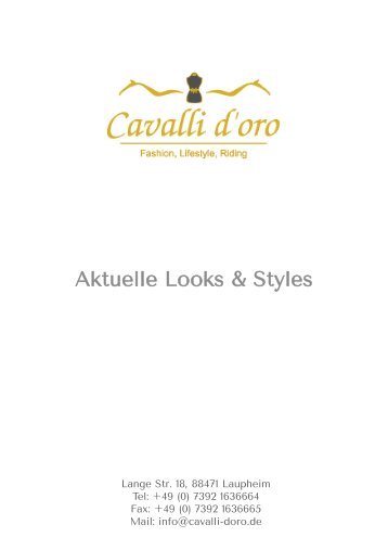 Aktuelle Looks & Styles