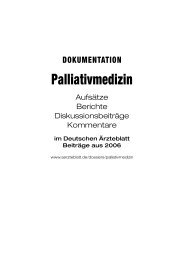 DOKUMENTATION Palliativmedizin - Palliativ Portal
