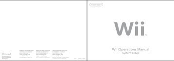 Wii Operations Manual