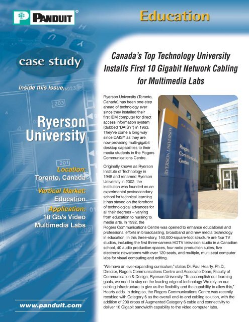 Download - Rogers Communications Centre - Ryerson University