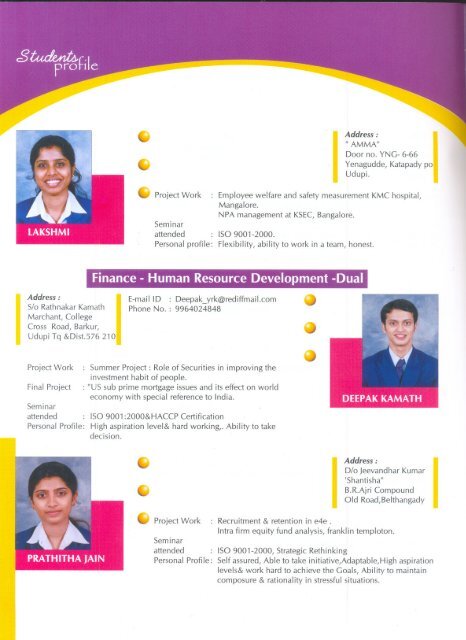 .rocn ure -2008 - Srinivas Group of Colleges