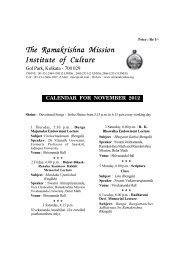 RMIC-Calendar November 2012.pmd - Ramakrishna Mission ...