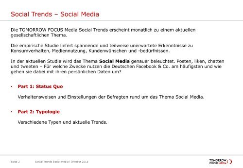 Social Trends