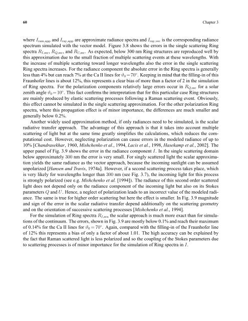 Rotational Raman scattering in the Earth's atmosphere ... - SRON