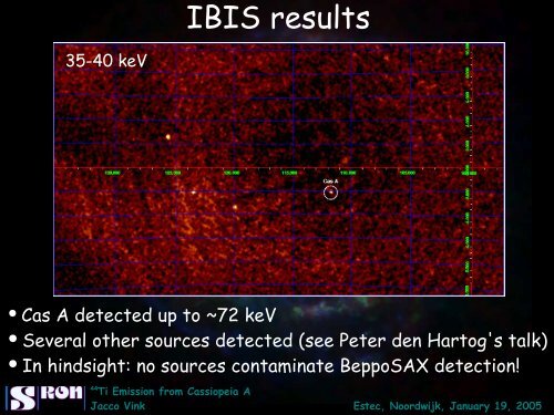 44Ti Emission from Cassiopeia A - SRON